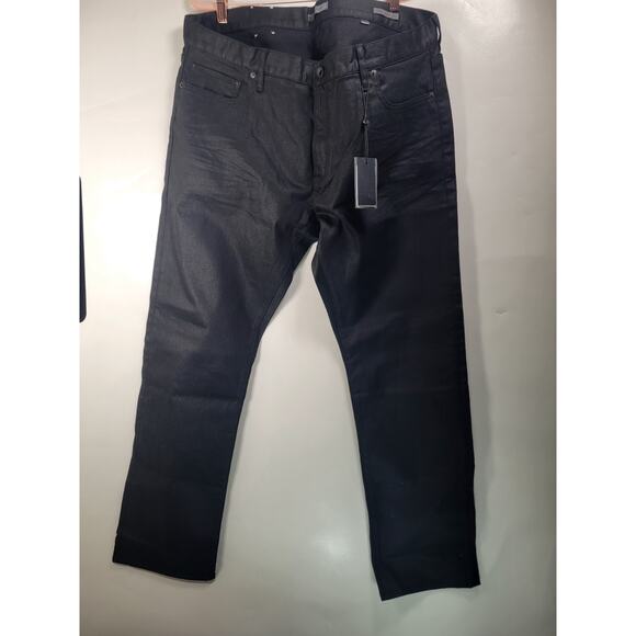 John Varvatos Other - John Varvatos Men's J701 Regular Fit Denim Coated Jet Black Size 40